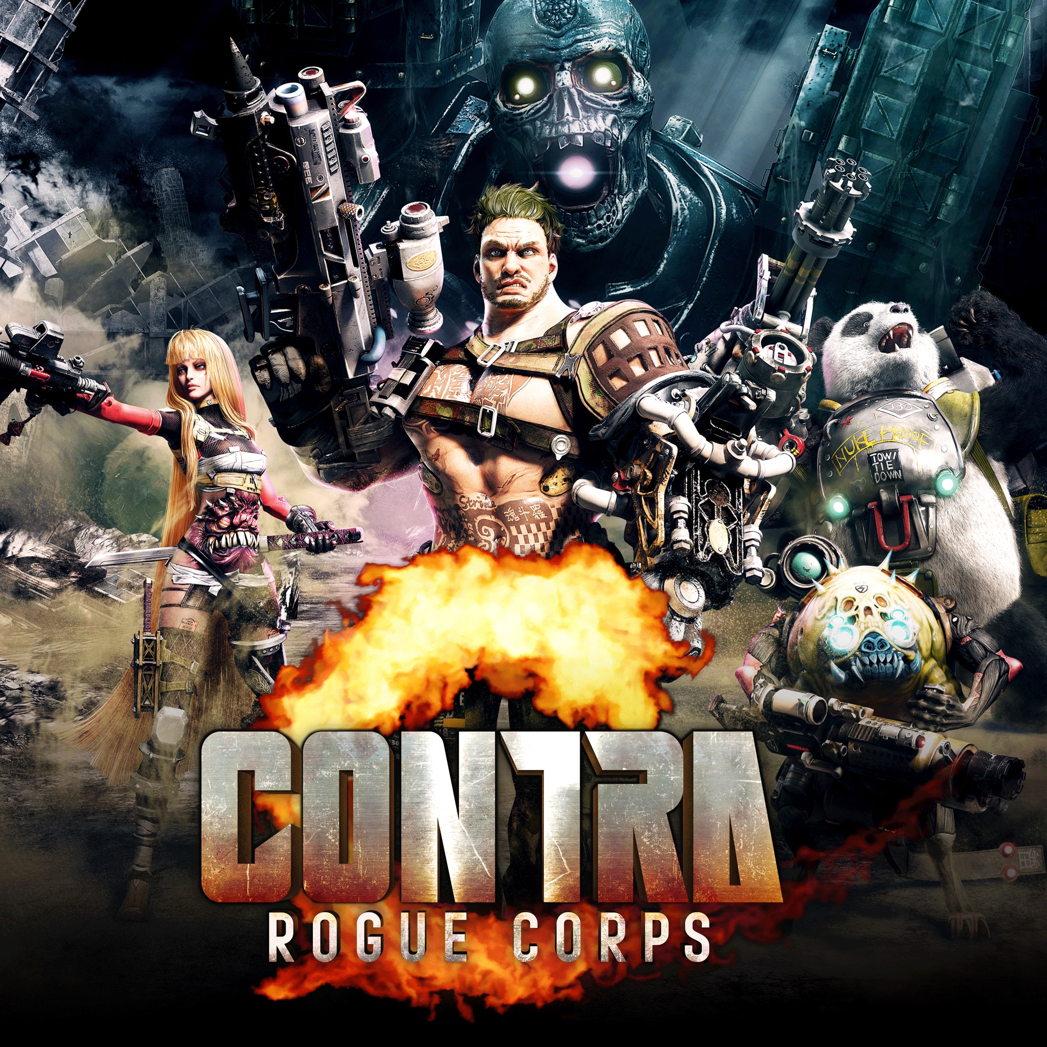 CONTRA: ROGUE CORPS cover art