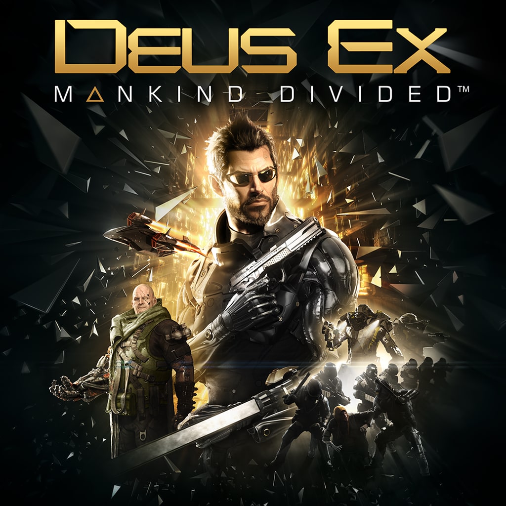 Deus Ex: Mankind Divided cover art