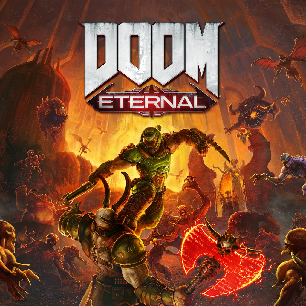DOOM Eternal Standard Edition cover art