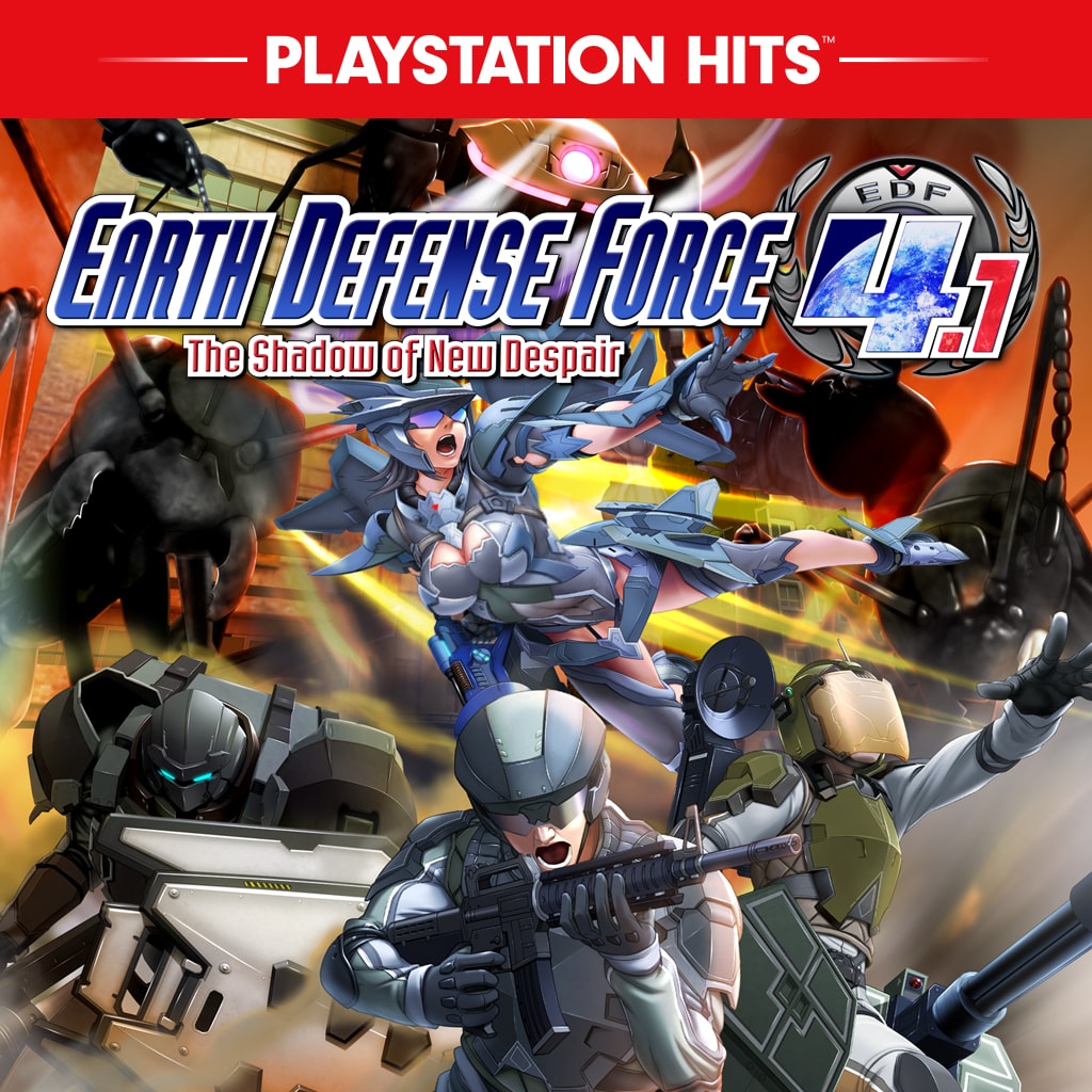 Earth Defense Force 4.1: The Shadow of New Despair cover art