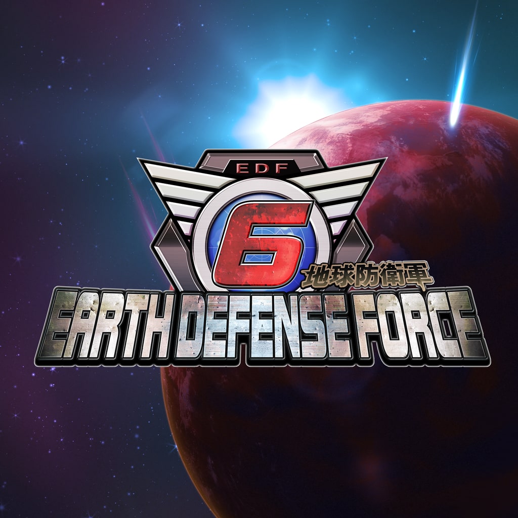 EARTH DEFENSE FORCE 6 PS4 & PS5 cover art