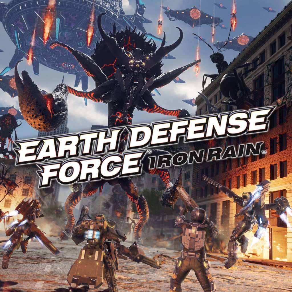 EARTH DEFENSE FORCE:IRON RAIN cover art
