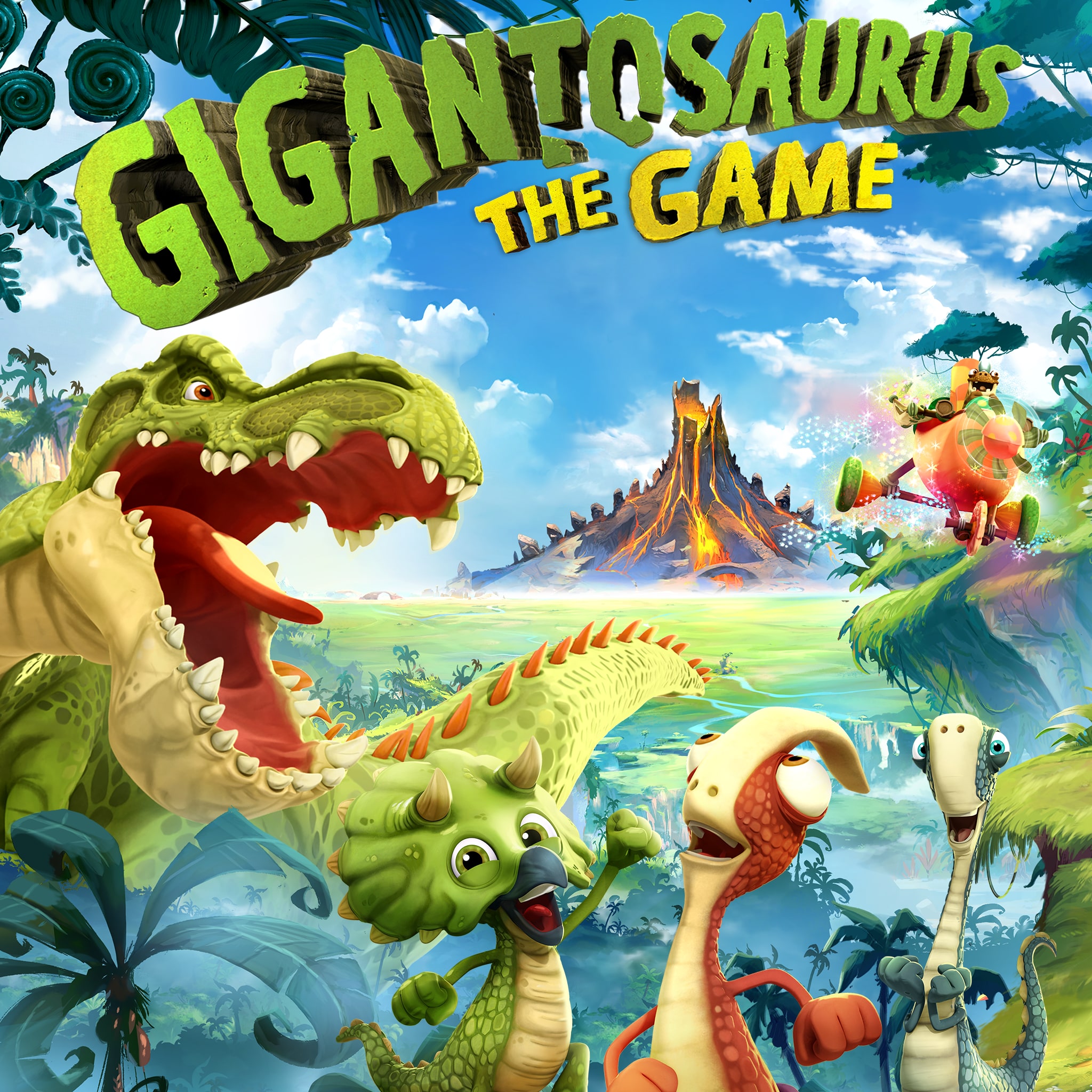 Gigantosaurus The Game cover art