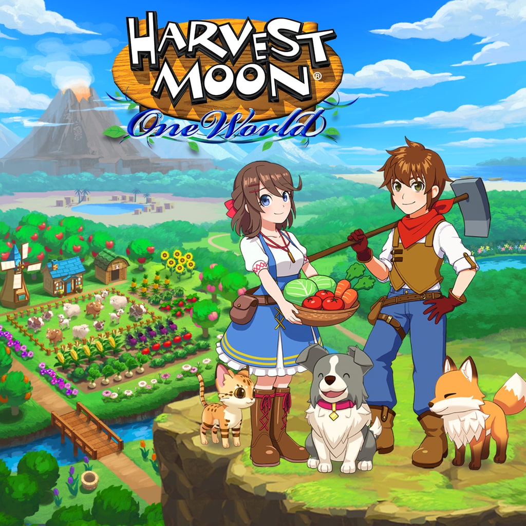 Harvest Moon: One World cover art