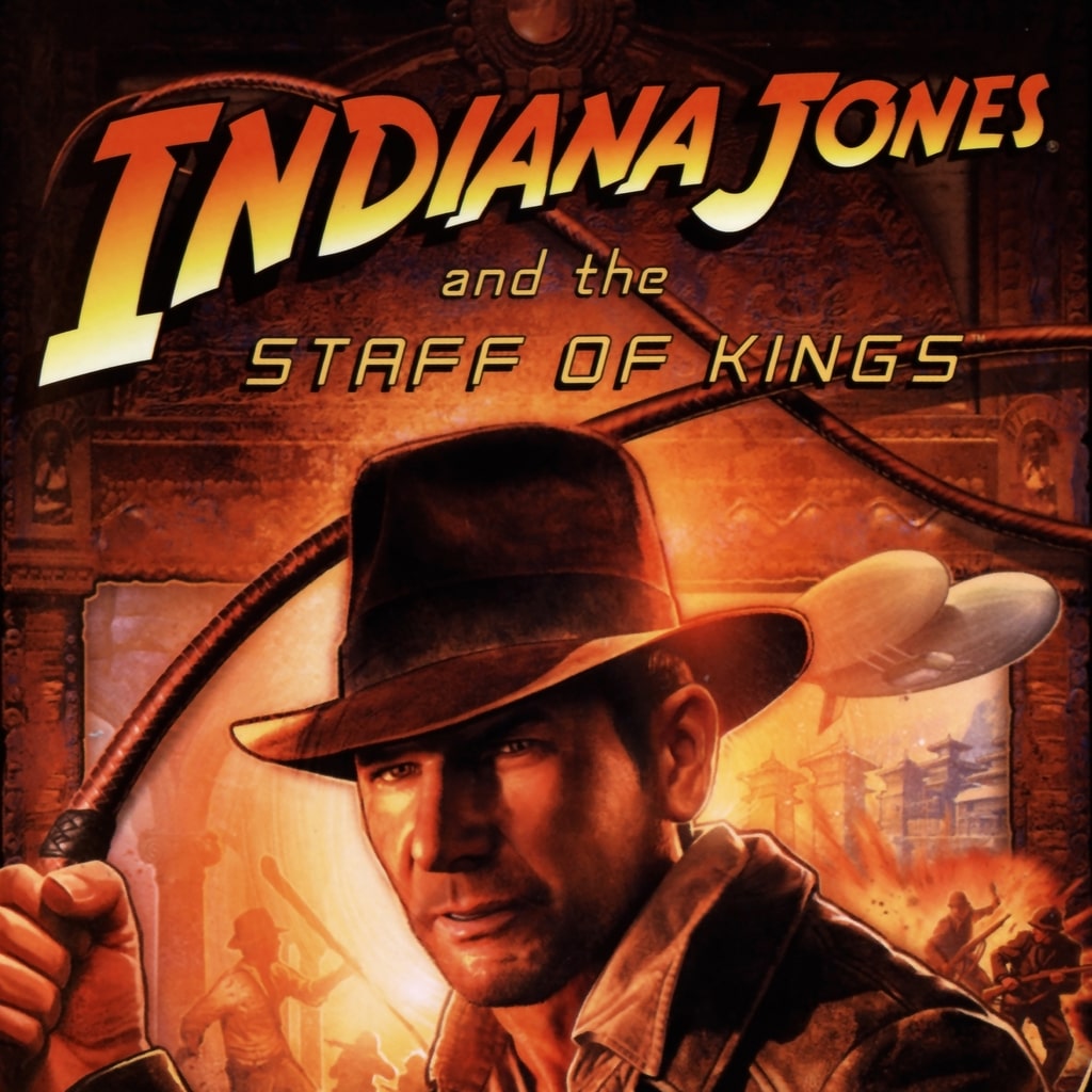 Indiana Jones and the Staff of Kings cover art