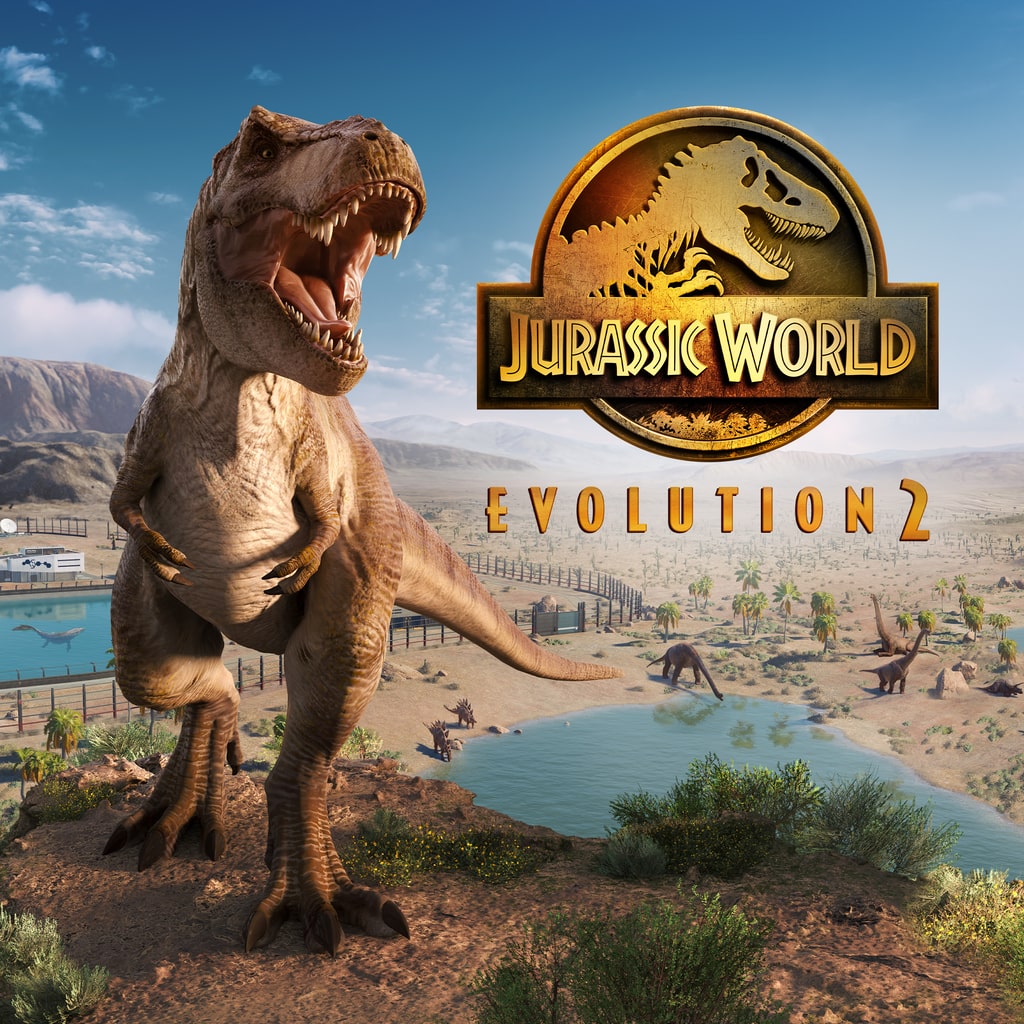 Jurassic World Evolution 2 cover art