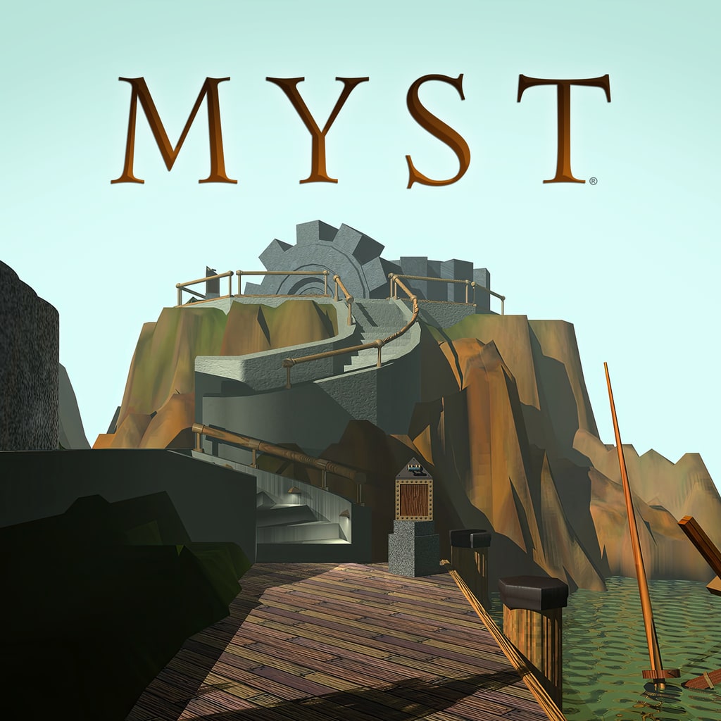 Myst (PS1) cover art