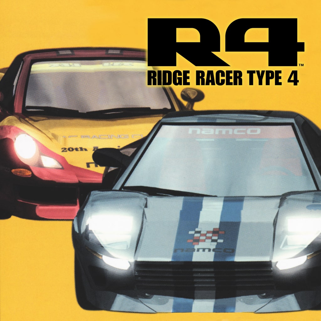 R4 RIDGE RACER TYPE 4® PS4 & PS5 cover art