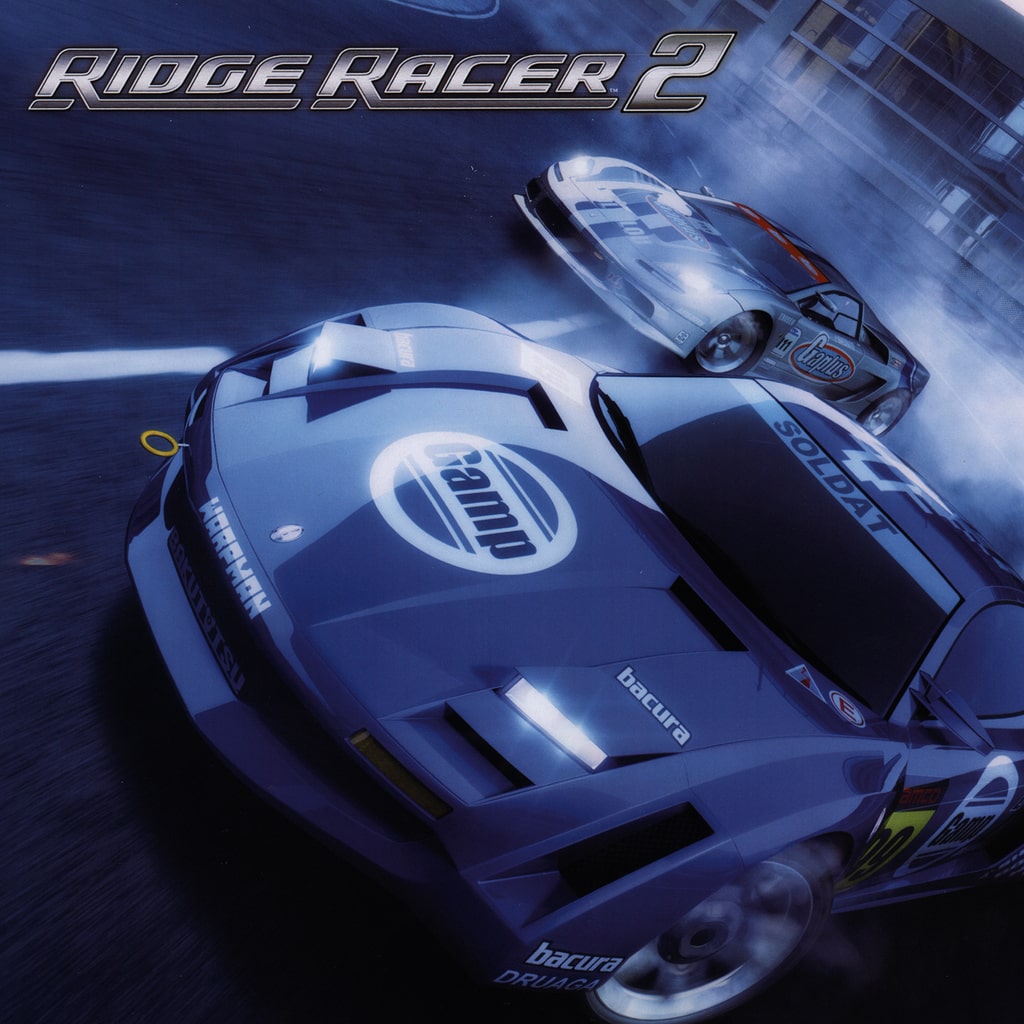 Ridge Racer 2 PS4 & PS5 cover art