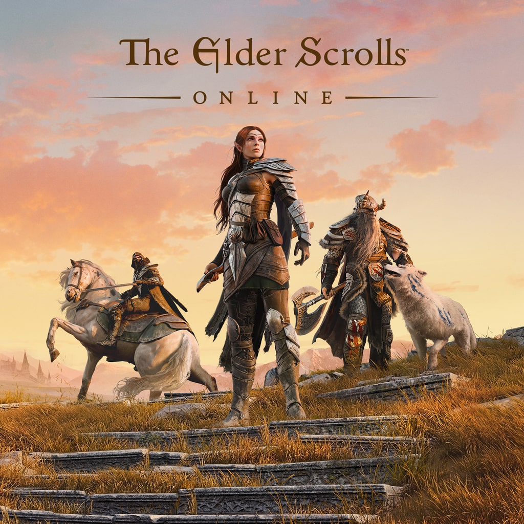 The Elder Scrolls Online (PS4) cover art